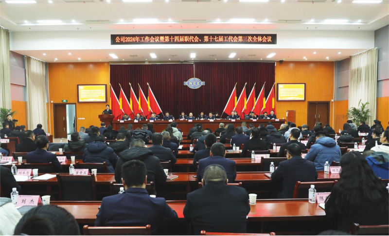 公司召開2024年工作會(huì)議暨第十四屆職代會(huì)、第十七屆工代會(huì)第三次全體會(huì)議